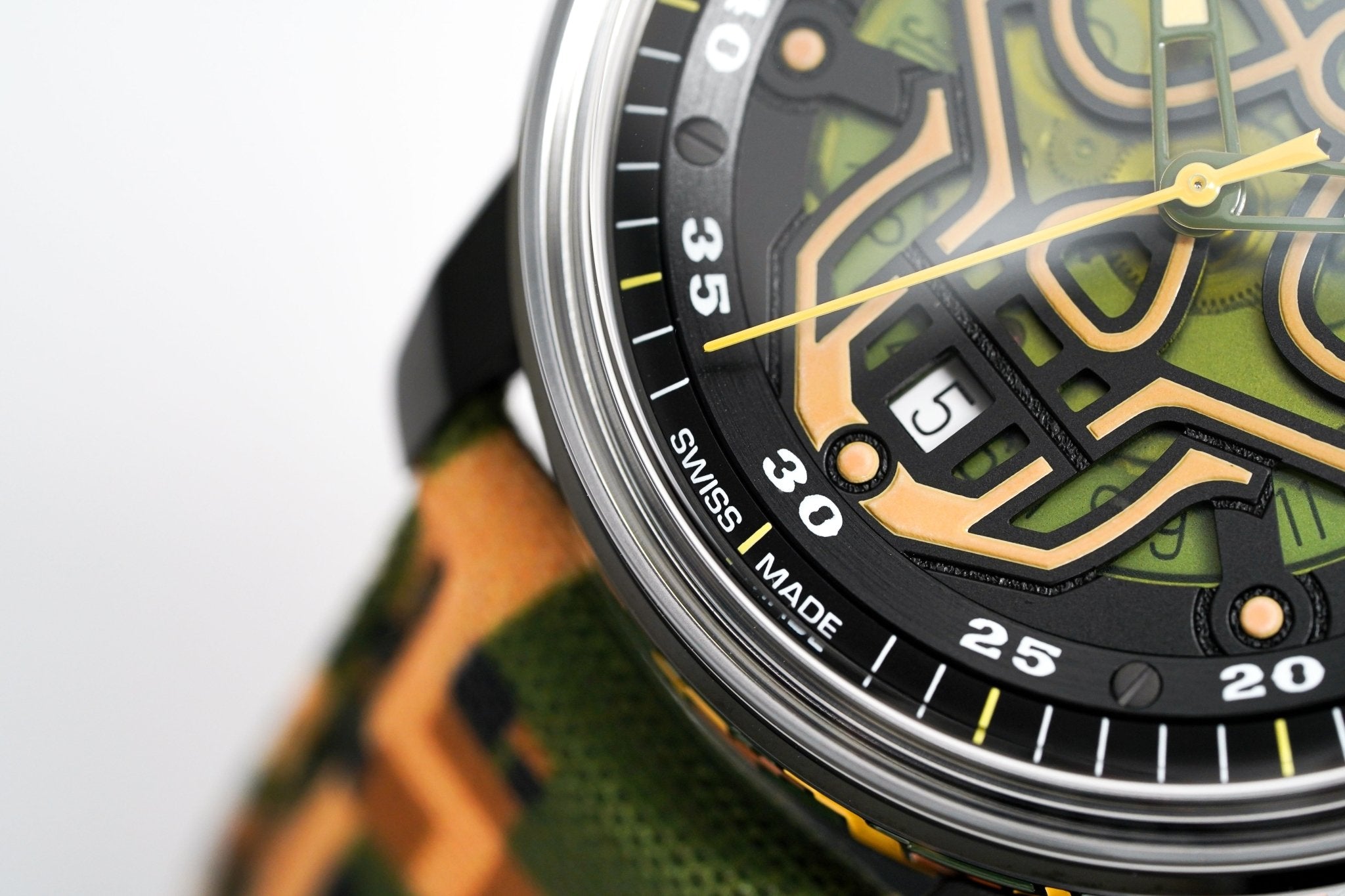 Bomberg Watch BB-01 Automatic Limited Edition Military Skull wholesalehk.shop