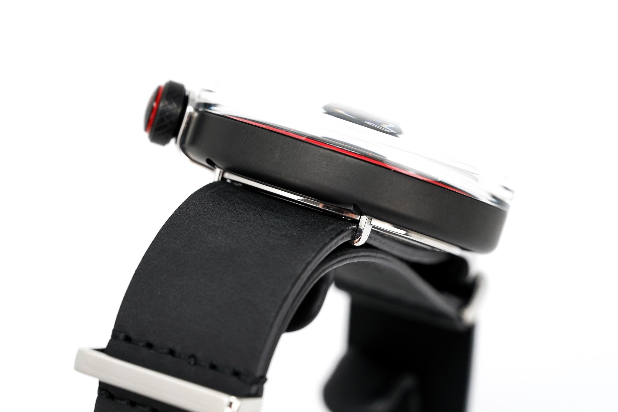 Bomberg Men's Watch BB-01 Black PVD Red wholesalehk.shop