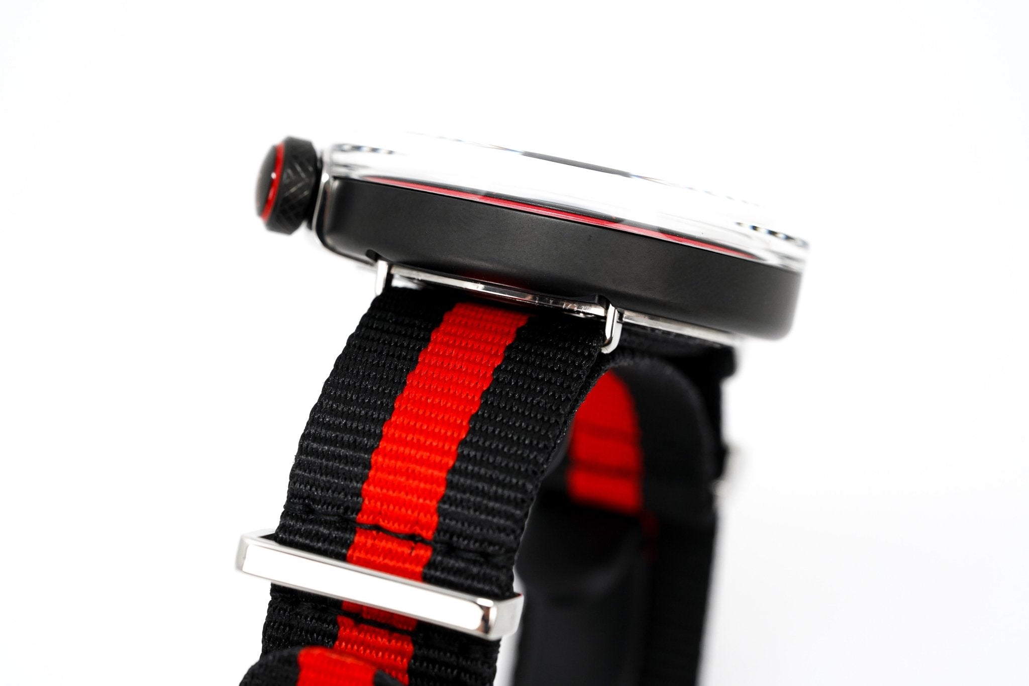 Bomberg Men's Watch BB-01 Black PVD Red wholesalehk.shop