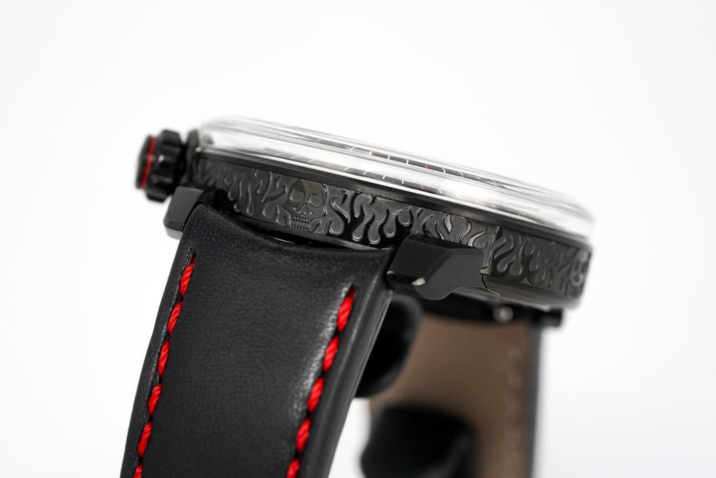 Bomberg Watch BB-01 Automatic Red Skull wholesalehk.shop