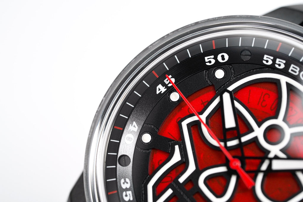 Bomberg Watch BB-01 Automatic Red Skull wholesalehk.shop