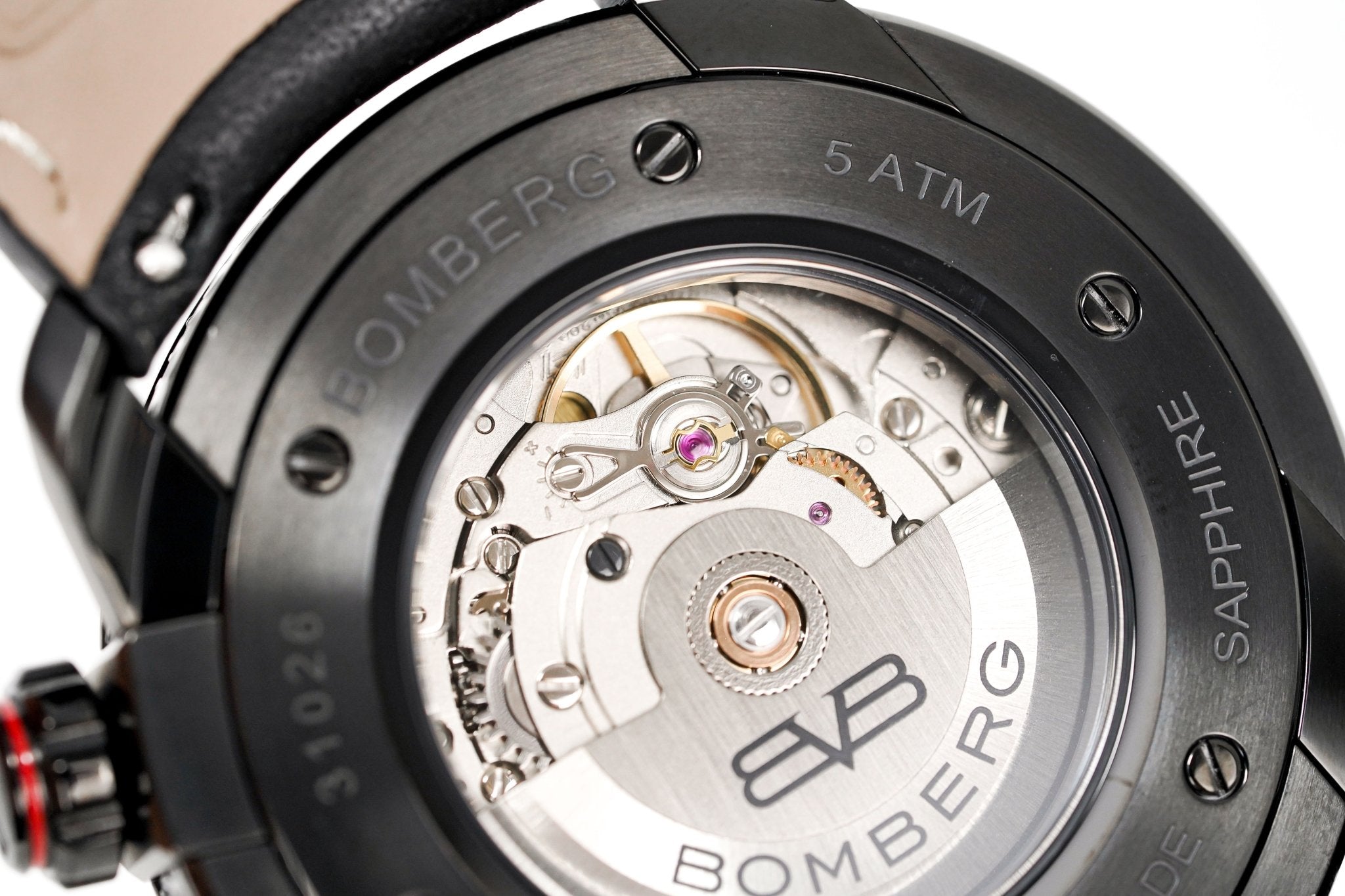 Bomberg Watch BB-01 Automatic Red Skull wholesalehk.shop