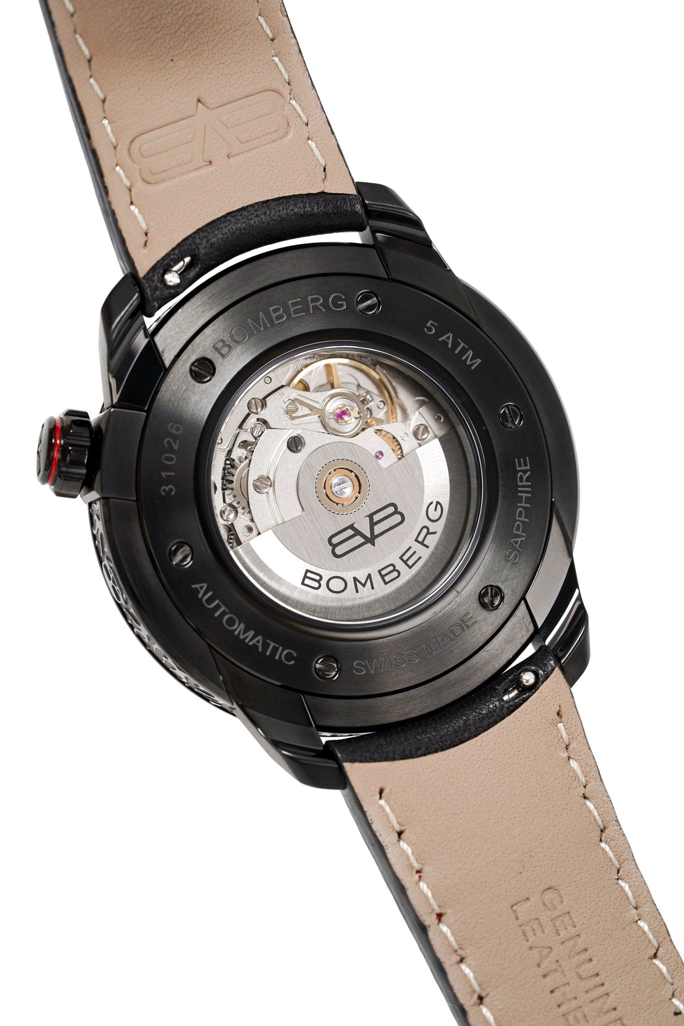 Bomberg Watch BB-01 Automatic Red Skull wholesalehk.shop