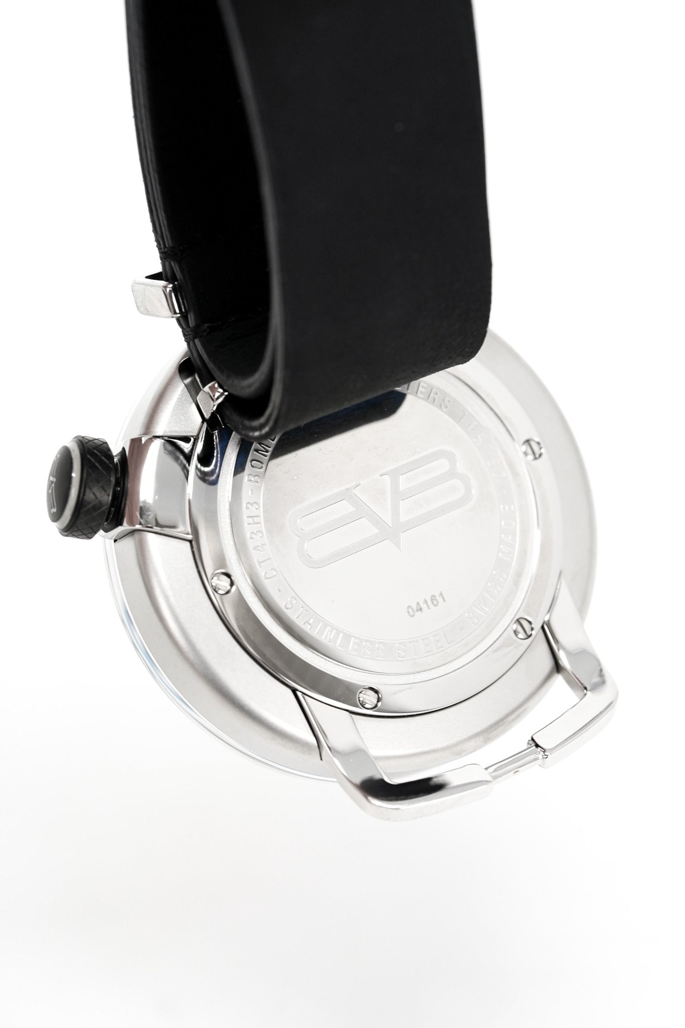 Bomberg Men's Watch BB-01 Stainless Steel Black wholesalehk.shop