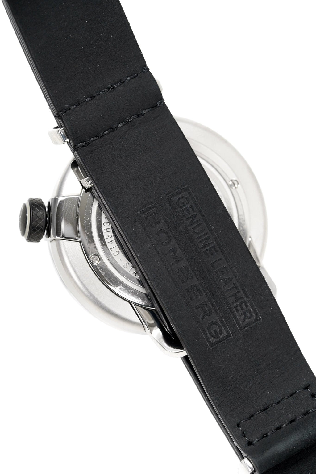 Bomberg Men's Watch BB-01 Stainless Steel Black wholesalehk.shop