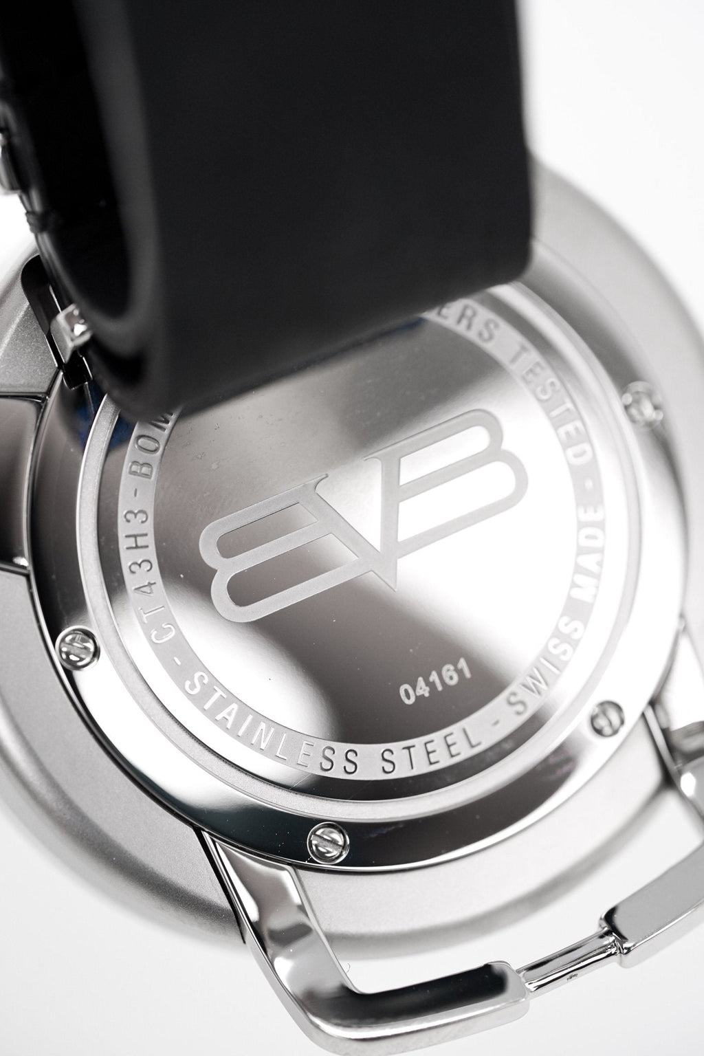 Bomberg Men's Watch BB-01 Stainless Steel Black wholesalehk.shop