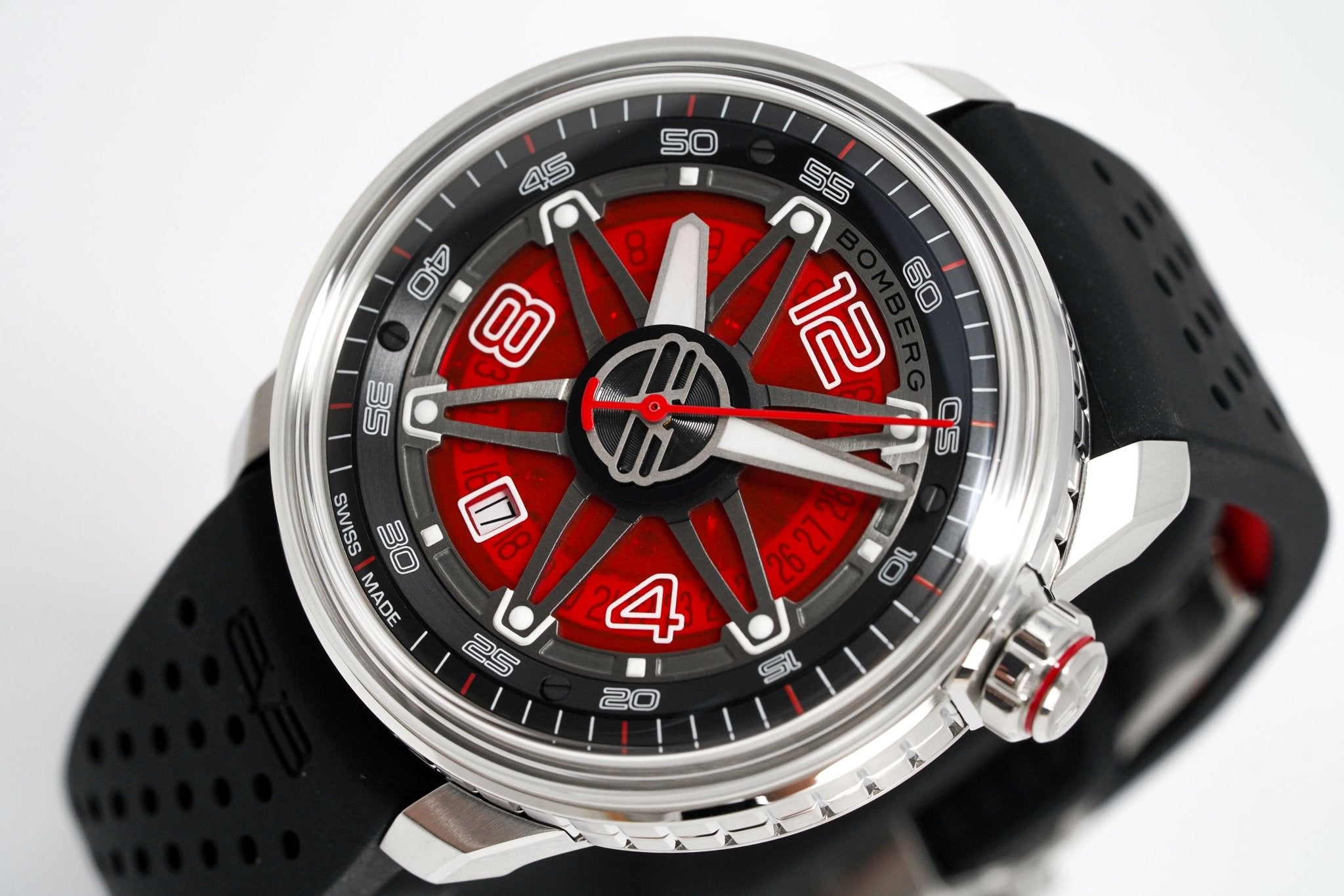 Bomberg Watch BB-01 Automatic Red wholesalehk.shop