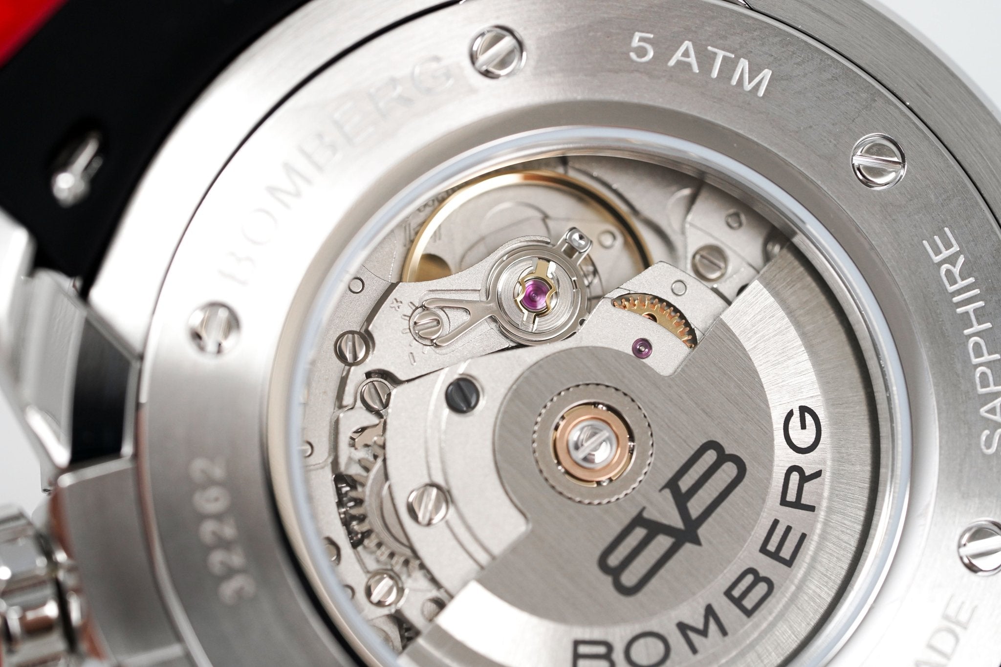 Bomberg Watch BB-01 Automatic Red wholesalehk.shop