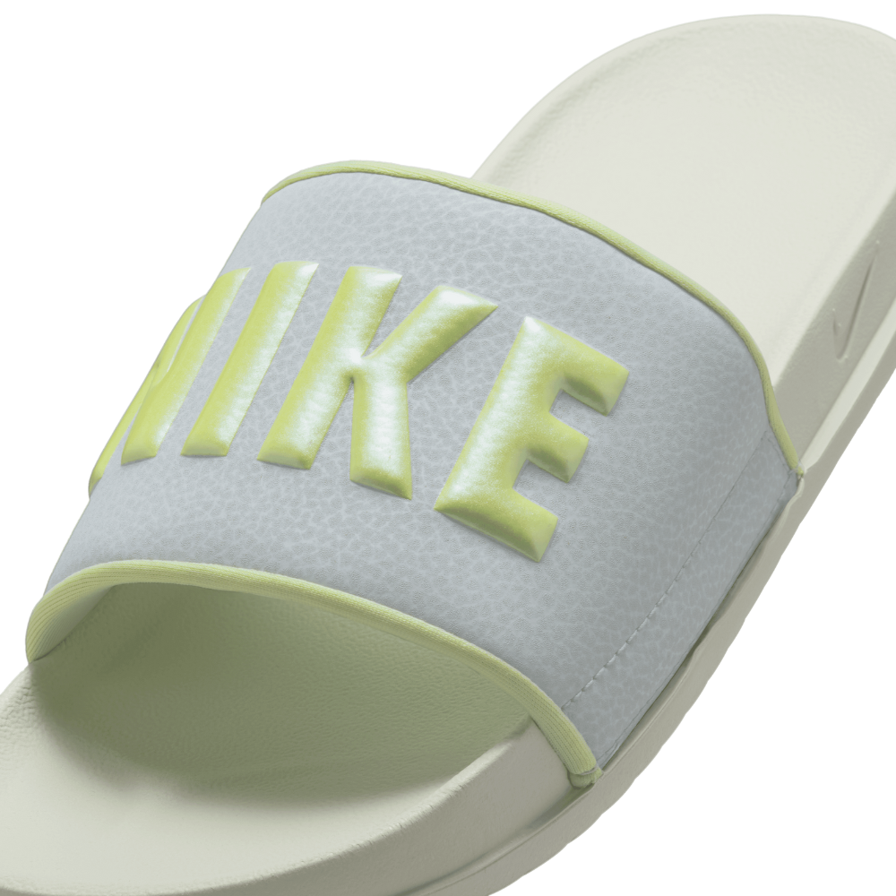 2026 New Arrival Offcourt Slides Women's :Light Silver | Barely Volt wholesalehk.shop