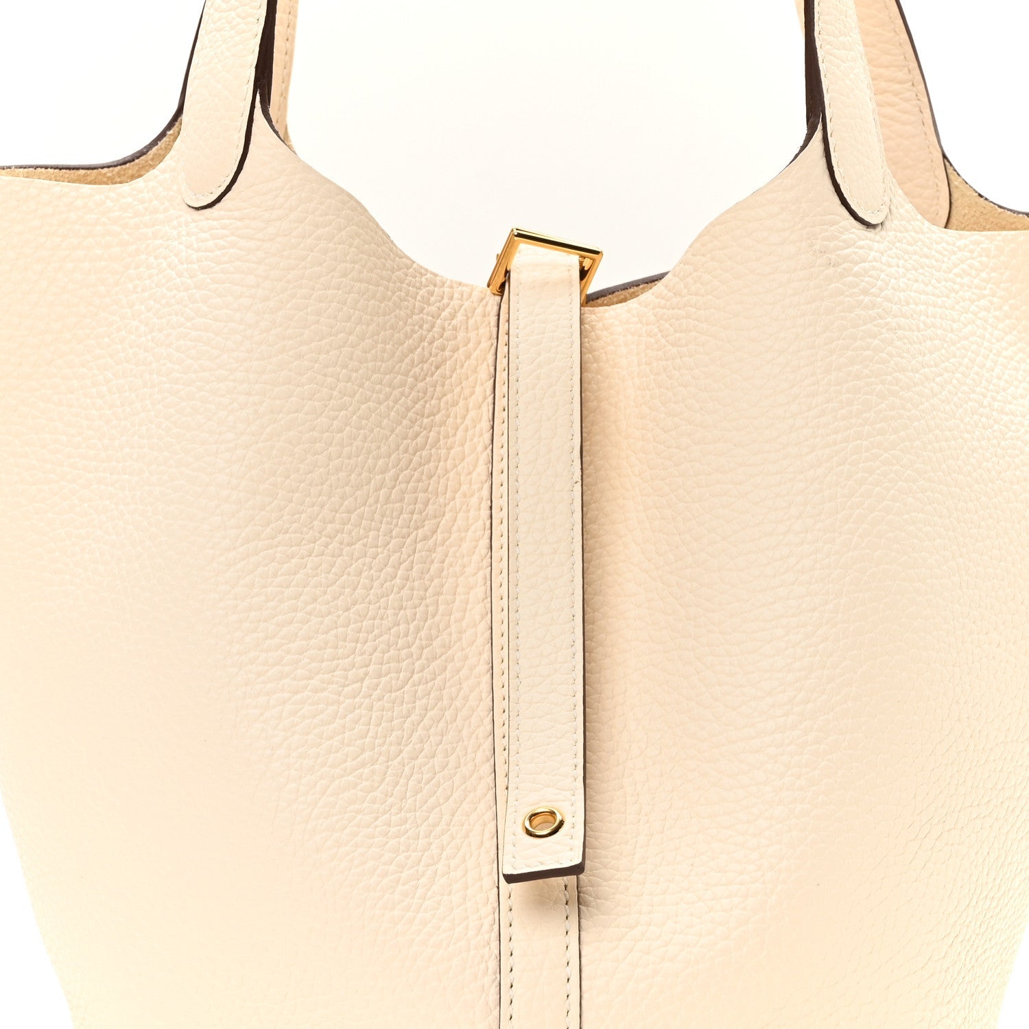 Taurillon Clemence Picotin Lock 22 MM Nata £¨ Direct shipment via from wholesalehk.shop