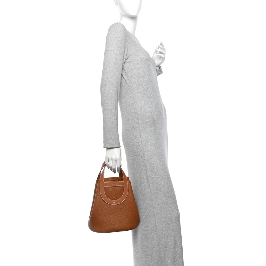 Taurillon Clemence Swift In-The-Loop 23 Bag Gold £¨ Direct shipment via from wholesalehk.shop