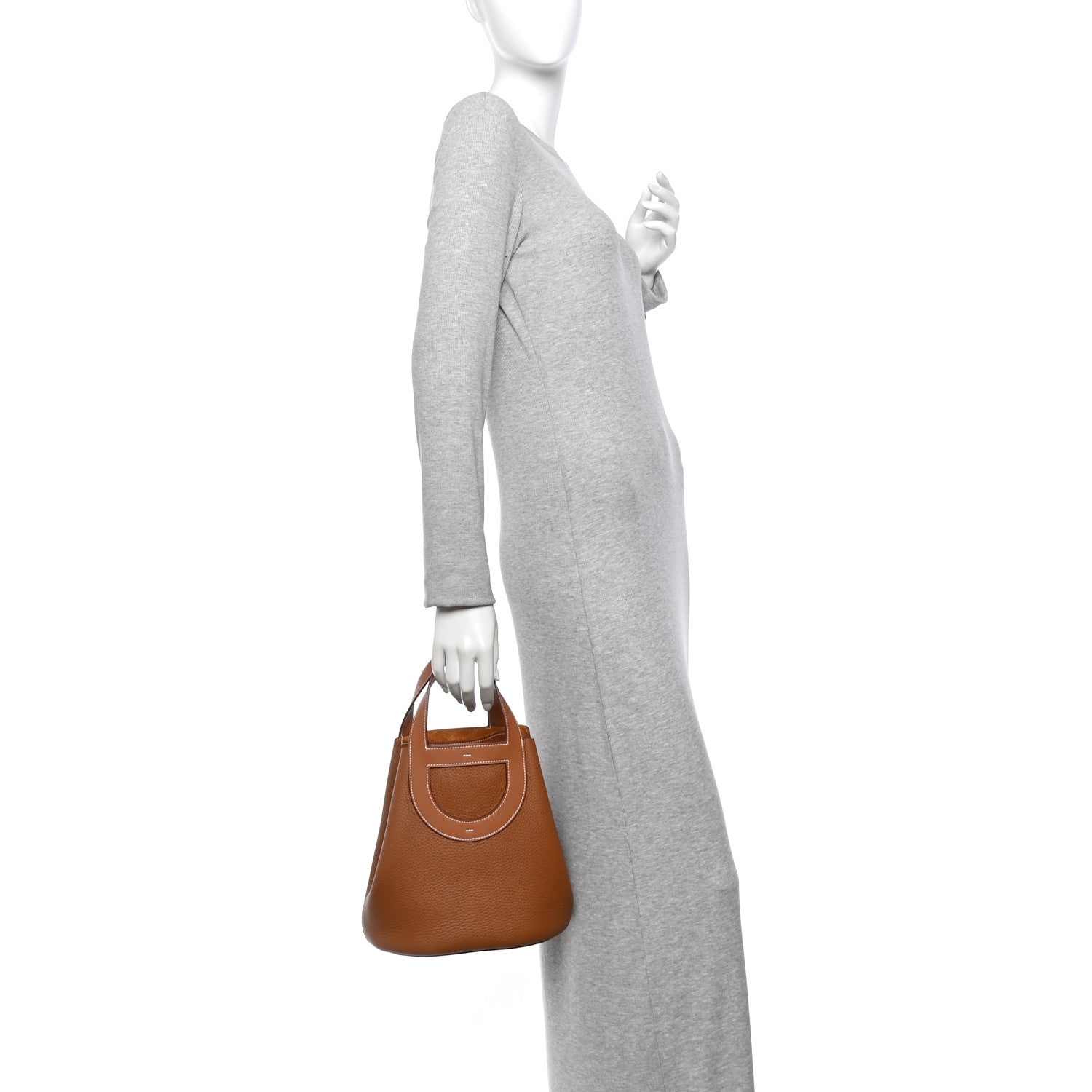 Taurillon Clemence Swift In-The-Loop 23 Bag Gold £¨ Direct shipment via from wholesalehk.shop