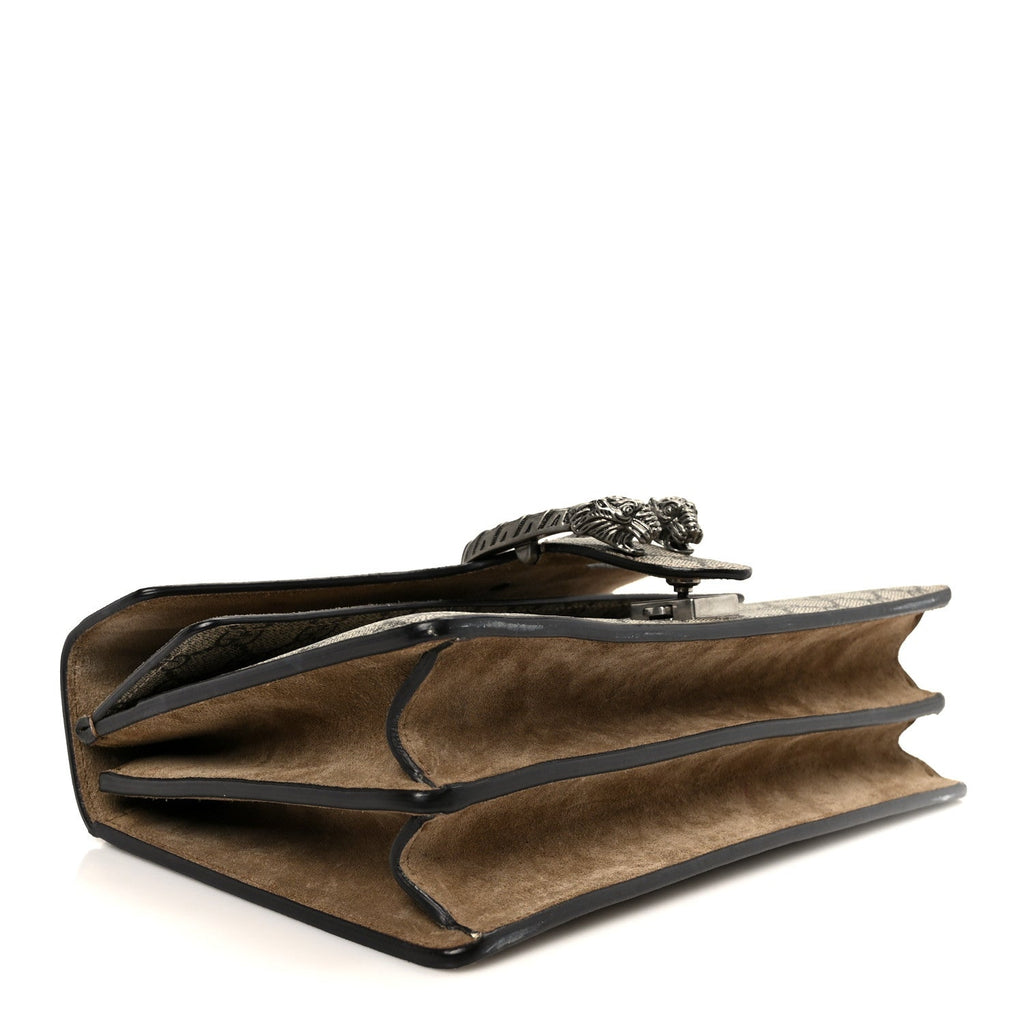 GG Supreme Monogram Small Dionysus Shoulder Bag Taupe wholesalehk.shop