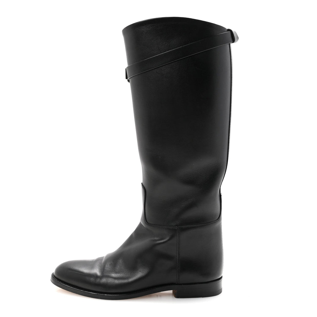 Box Kelly Jumping Boots 37.5 Black wholesalehk.shop