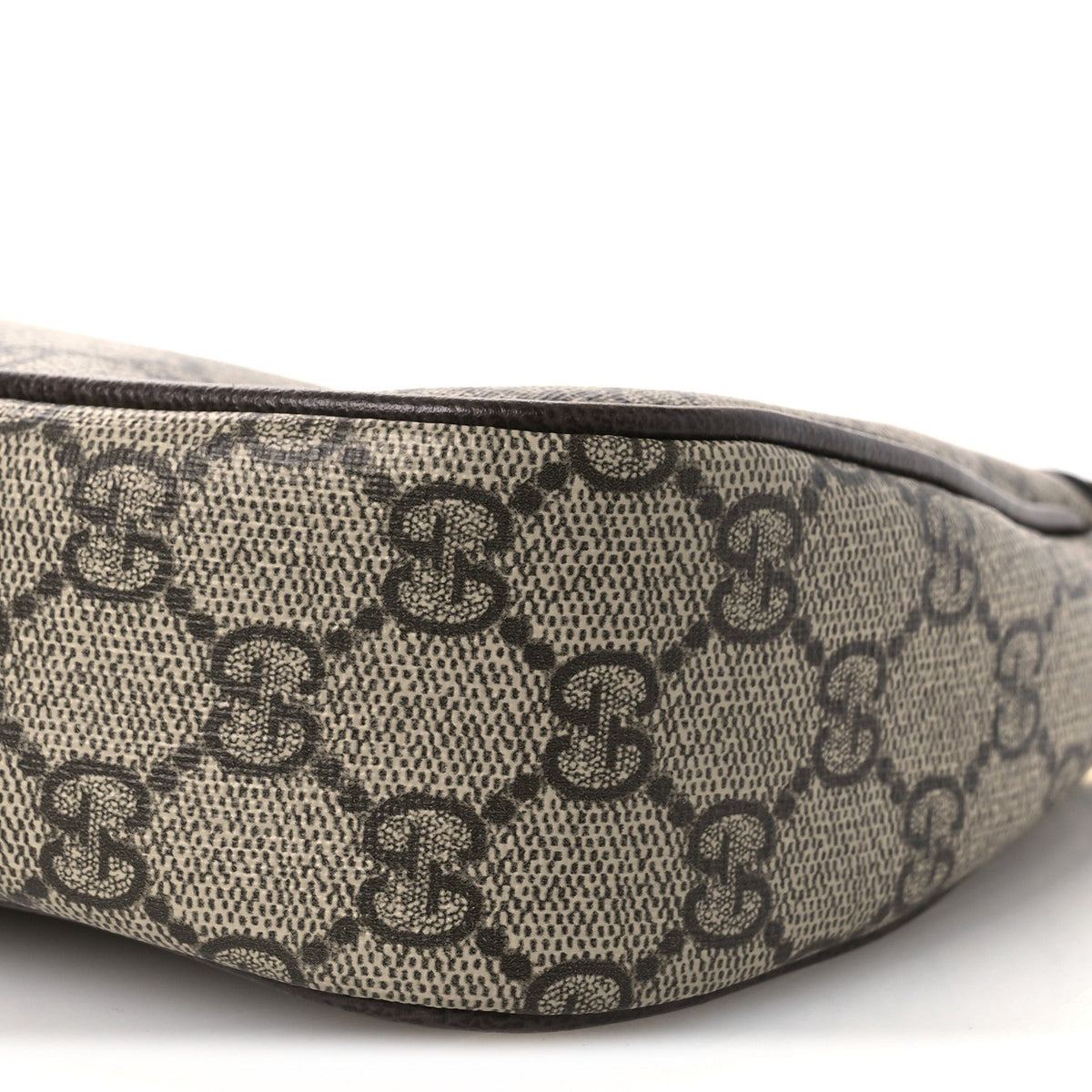 GG Supreme Monogram Textured Dollar Calfskin Web Small Ophidia GG Handbag Beige Ebony New Acero wholesalehk.shop