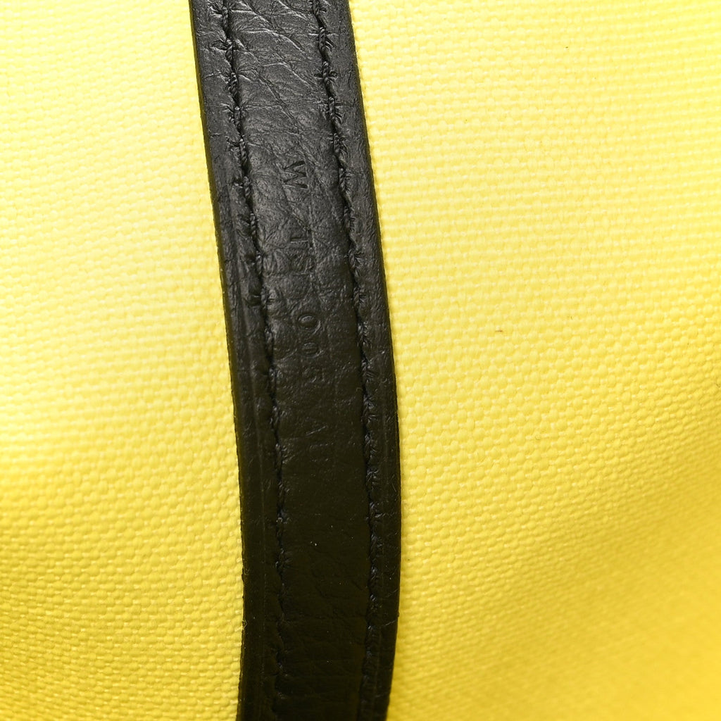 Militaire Canvas Taurillon Clemence  Wooly Wooly Pursangle MM Tote Jaune Black £¨ Direct shipment via from wholesalehk.shop