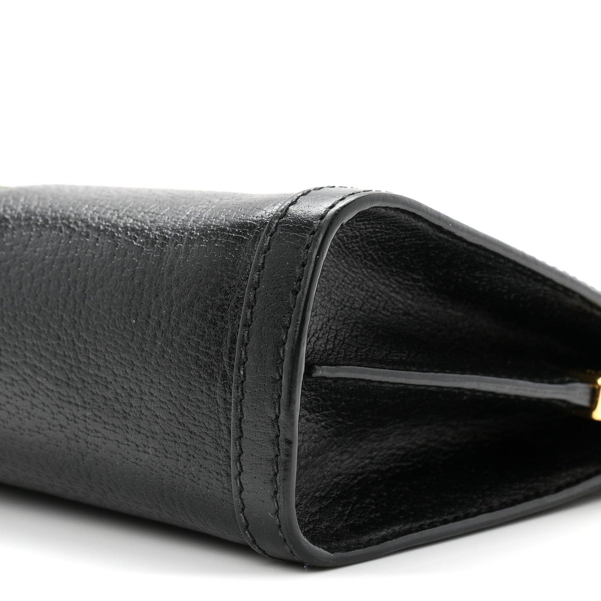 Calfskin GG Web Small Ophidia Chain Shoulder Bag Black wholesalehk.shop