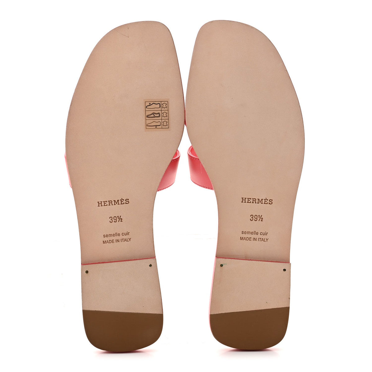 Box Calfskin Oran Sandals 39.5 Rose Boise wholesalehk.shop
