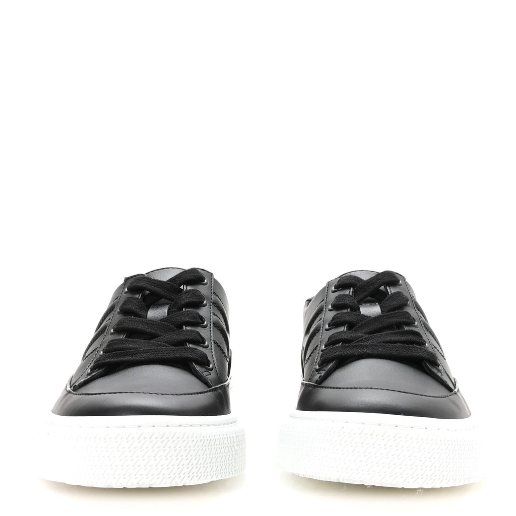Calfskin Deep Sneakers 36 Black wholesalehk.shop