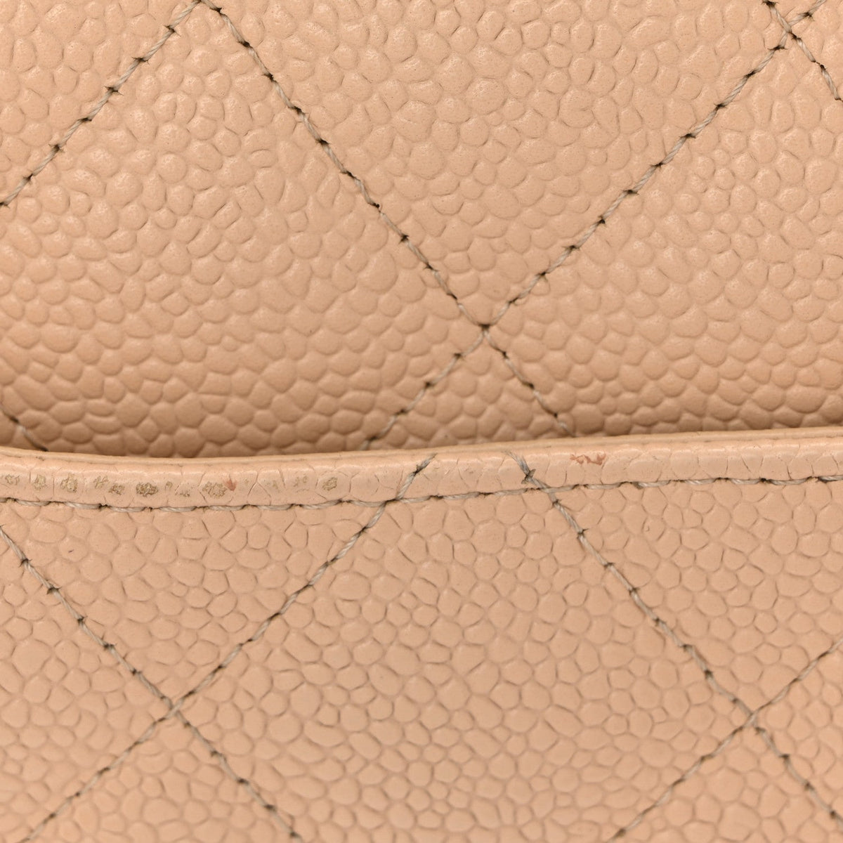 Caviar Quilted Jumbo Double Flap Beige Clair wholesalehk.shop
