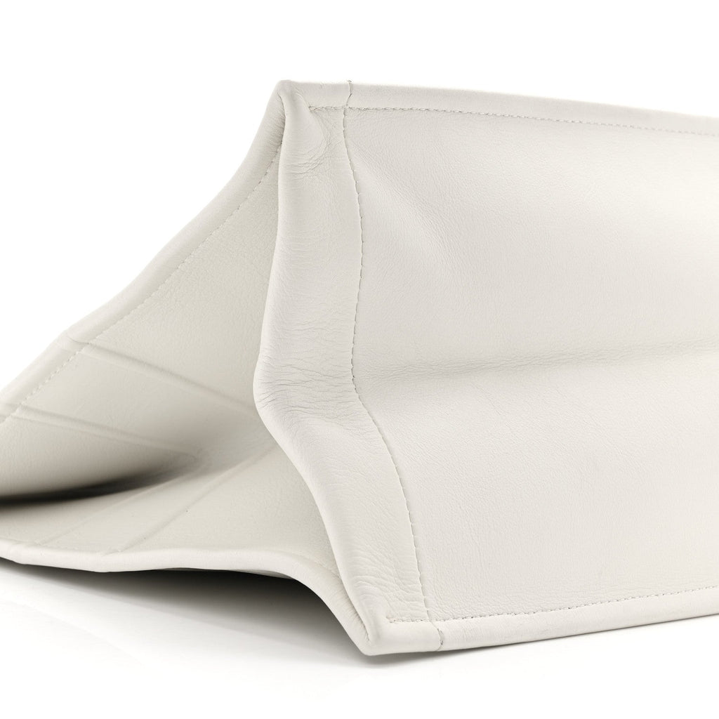 Calfskin Large Surrealism Book Tote Ivory £¨ Direct shipment via from wholesalehk.shop