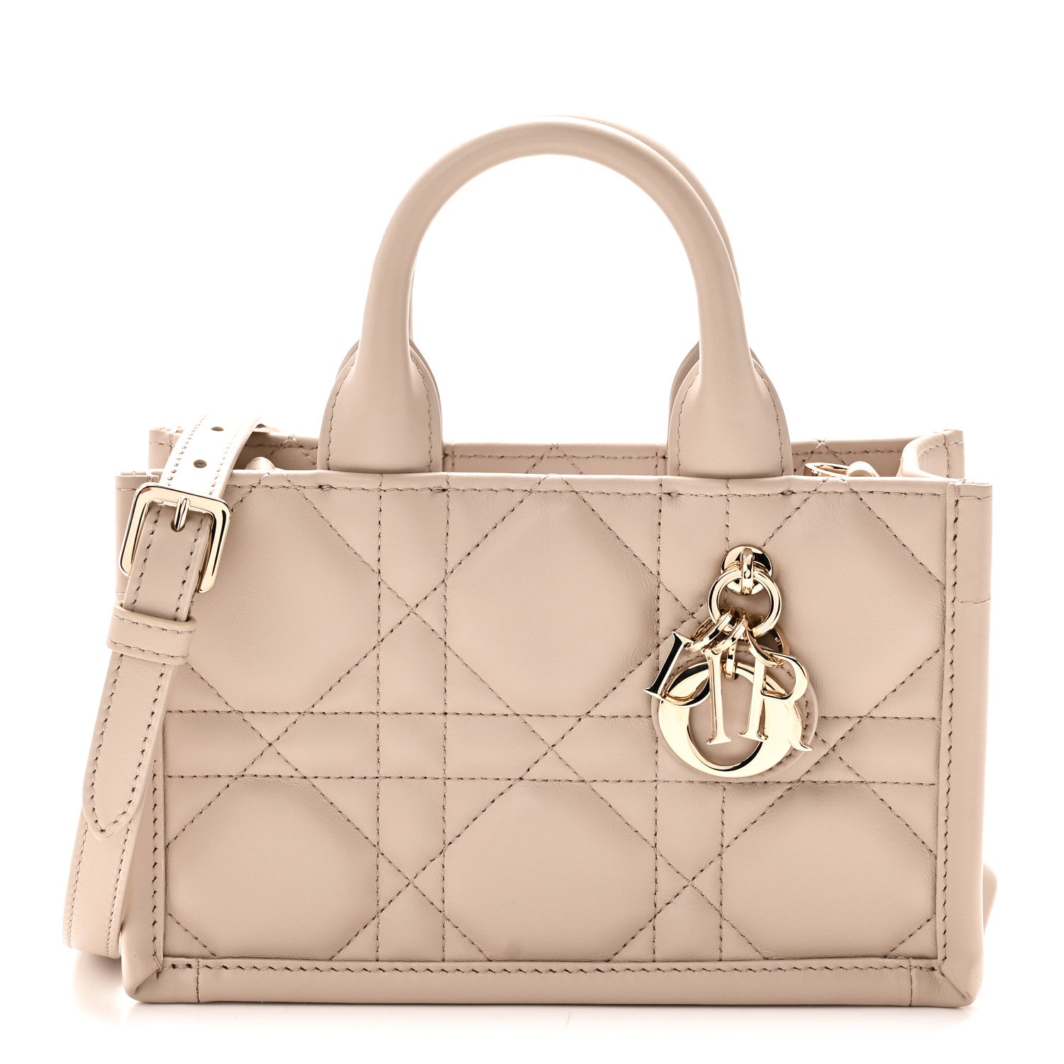 Calfskin Macrocannage Mini Book Tote Trench Beige £¨ Direct shipment via from wholesalehk.shop
