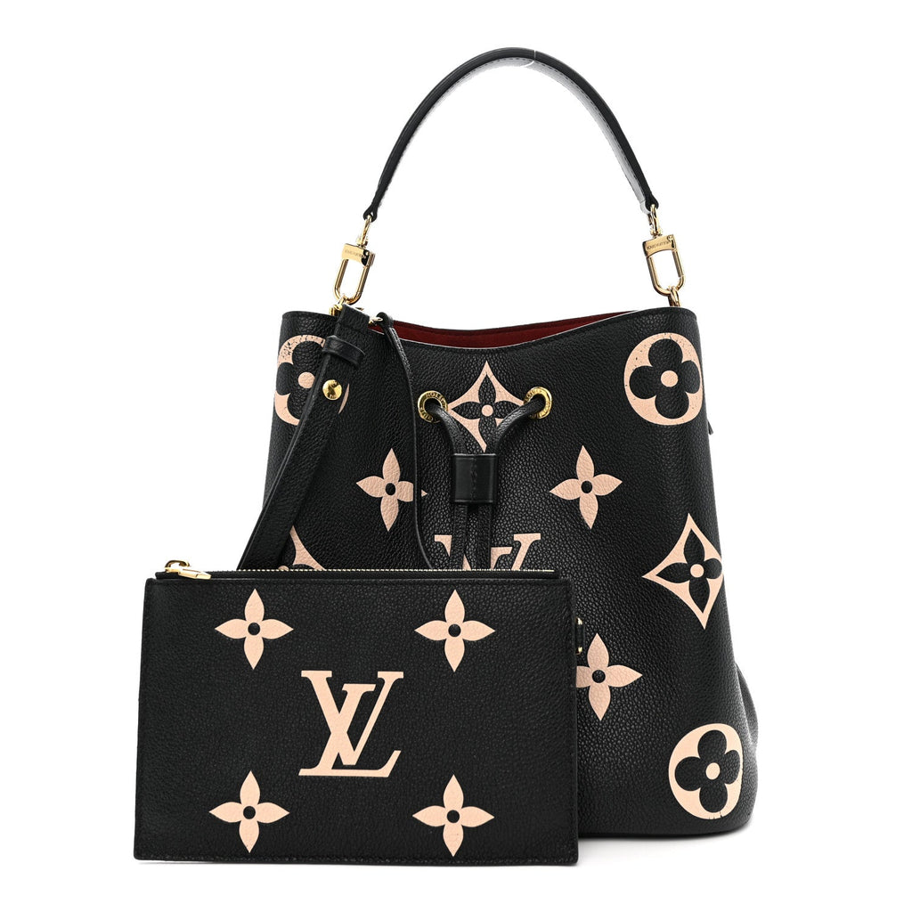 Empreinte Monogram Giant Neonoe MM Black Beige £¨ Direct shipment via from wholesalehk.shop