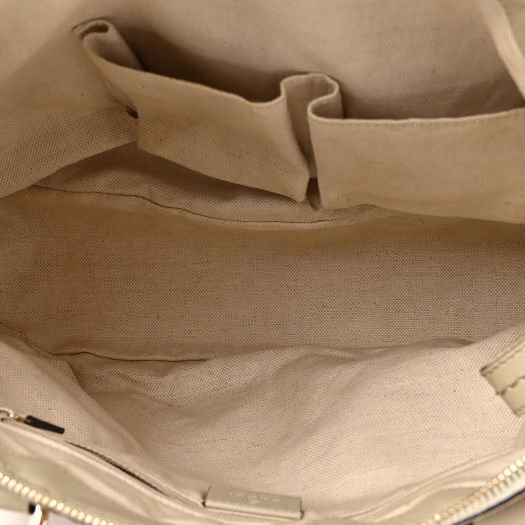 Monogram Margaux Calfskin Medium Sukey Top Handle Bag Beige Ebony Mystic White wholesalehk.shop