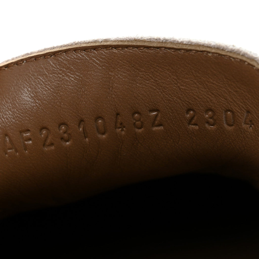 Goatskin Womens Paris Loafers 38 Beige Glaise wholesalehk.shop