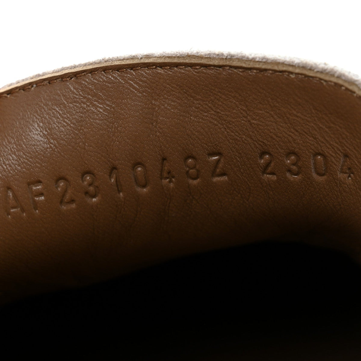 Goatskin Womens Paris Loafers 38 Beige Glaise wholesalehk.shop