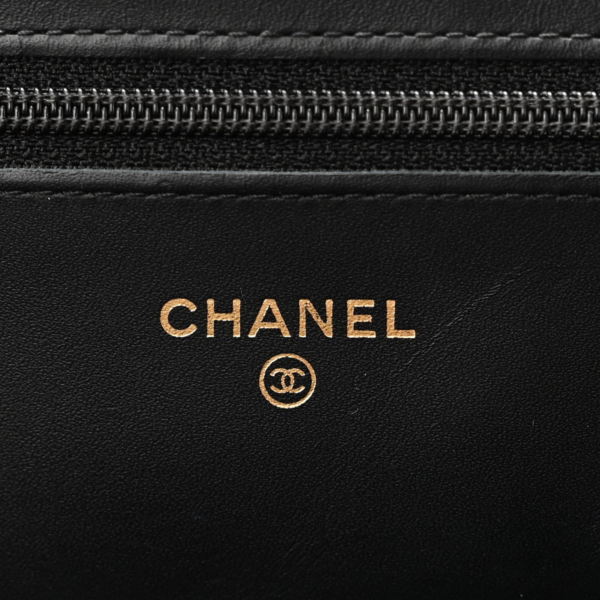 Aged Calfskin Lucky Charms Casino 2.55 Reissue Wallet on Chain WOC Black wholesalehk.shop
