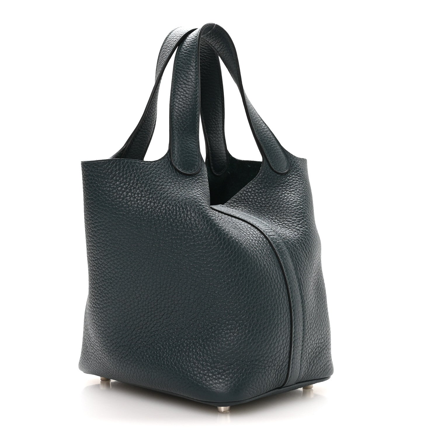 Taurillon Clemence Picotin Lock 18 PM Vert Cypress £¨ Direct shipment via from wholesalehk.shop