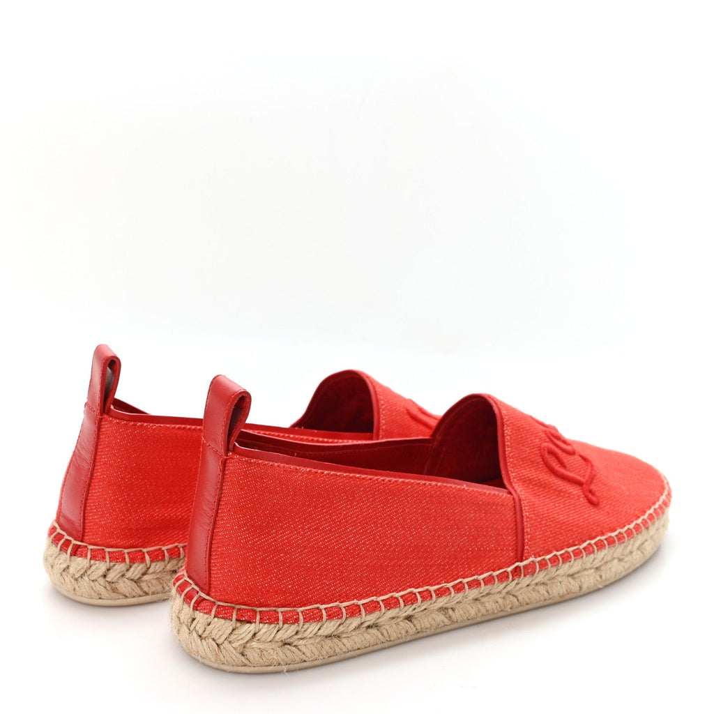 Canvas Waterfall Espadrille 38 Rouge £¨ Direct shipment via from wholesalehk.shop