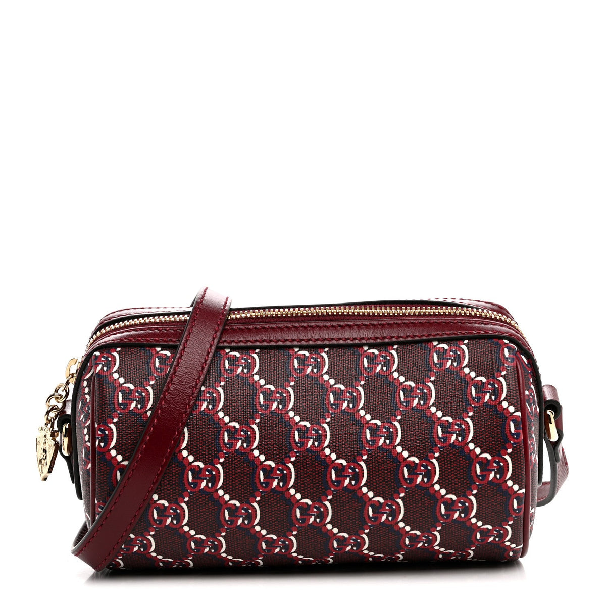 GG Shadow Monogram Ophidia Crossbody Bag Rosso Ancora Red wholesalehk.shop