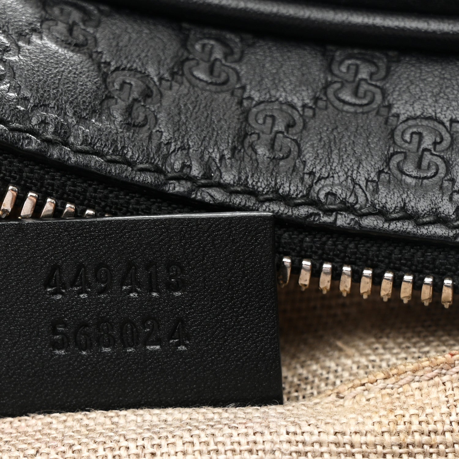 Microguccissima Mini Bree Messenger Bag Black £¨ Direct shipment via from wholesalehk.shop