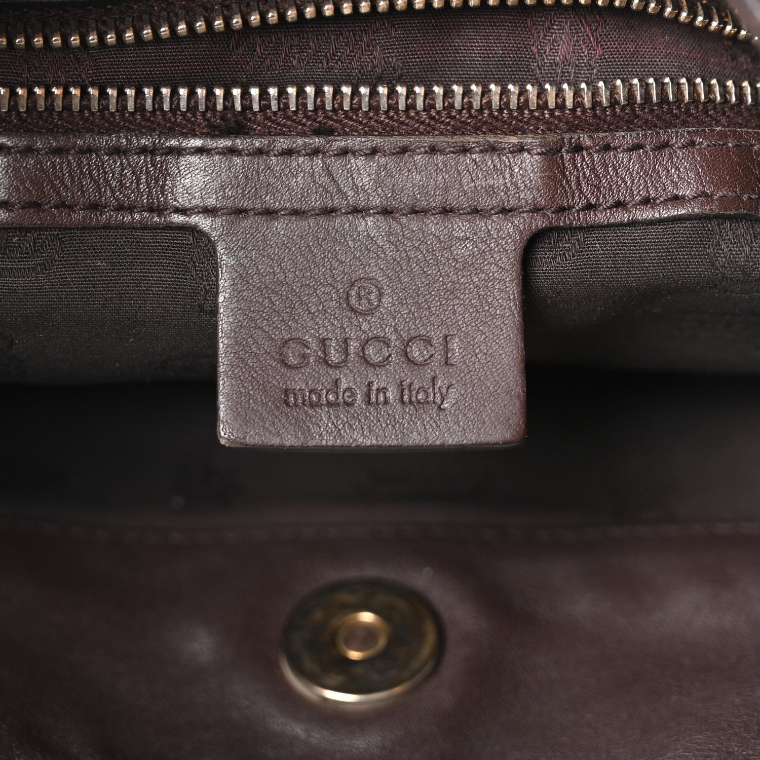 Guccissima Medium Charlotte Hobo Dark Brown £¨ Direct shipment via from wholesalehk.shop