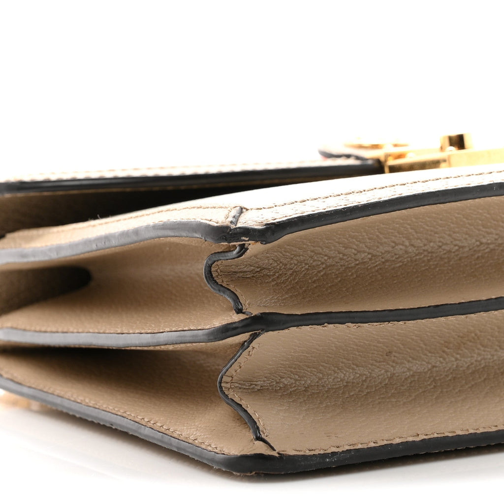 GG Supreme Monogram Textured Dollar Calfskin Web Small Ophidia Padlock Top Handle Bag Beige Mystic White Oatmeal £¨ Direct shipment via from wholesalehk.shop