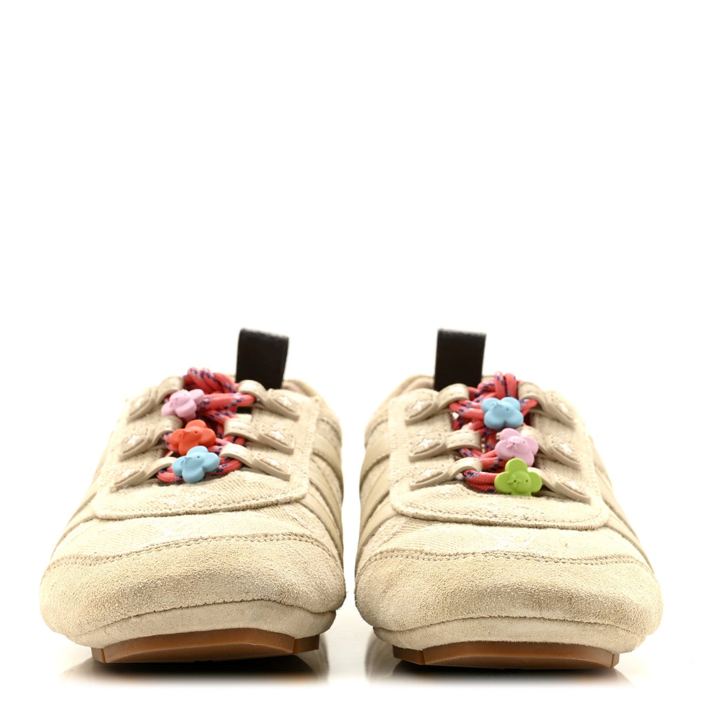 Monogram Denim LV Sneakerina 36 Greige £¨ Direct shipment via from wholesalehk.shop