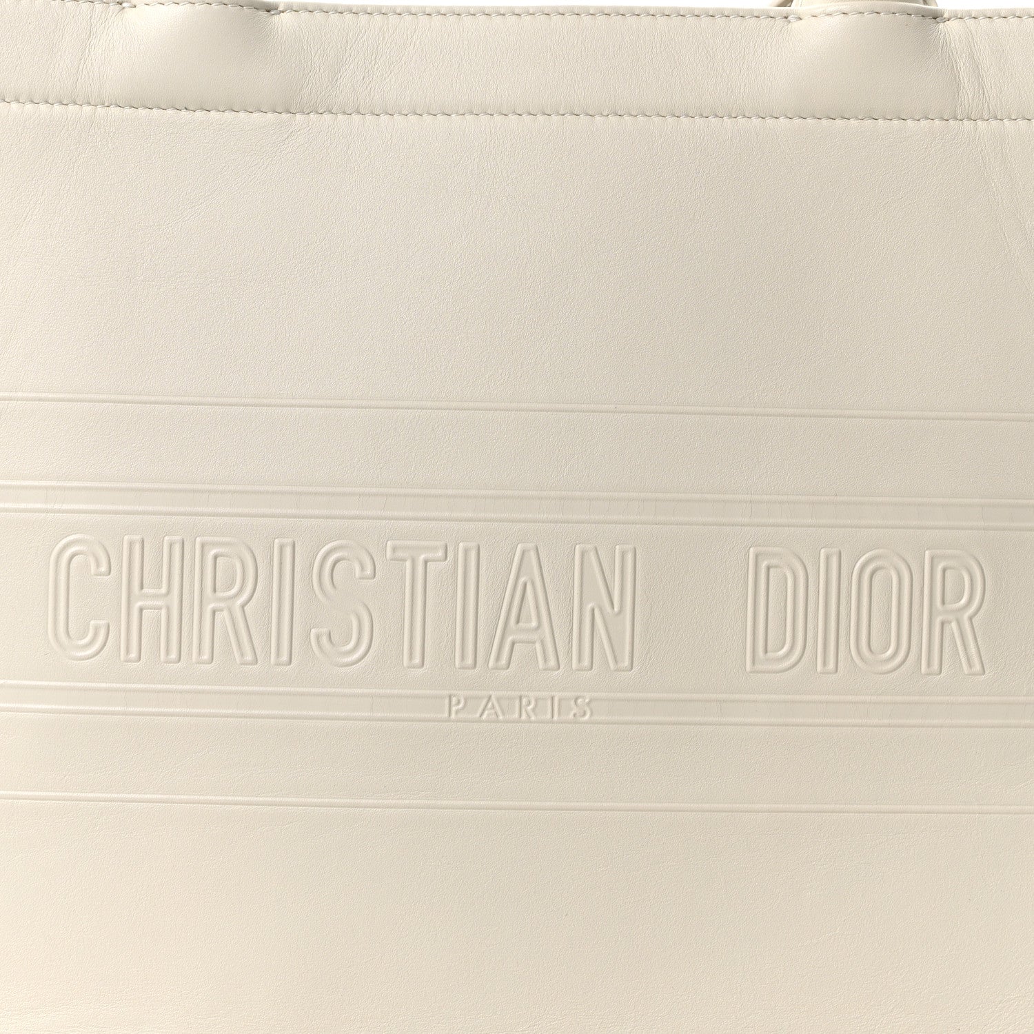 Calfskin Embossed Medium Book Tote Ivory Tote Ivory £¨ Direct shipment via from wholesalehk.shop