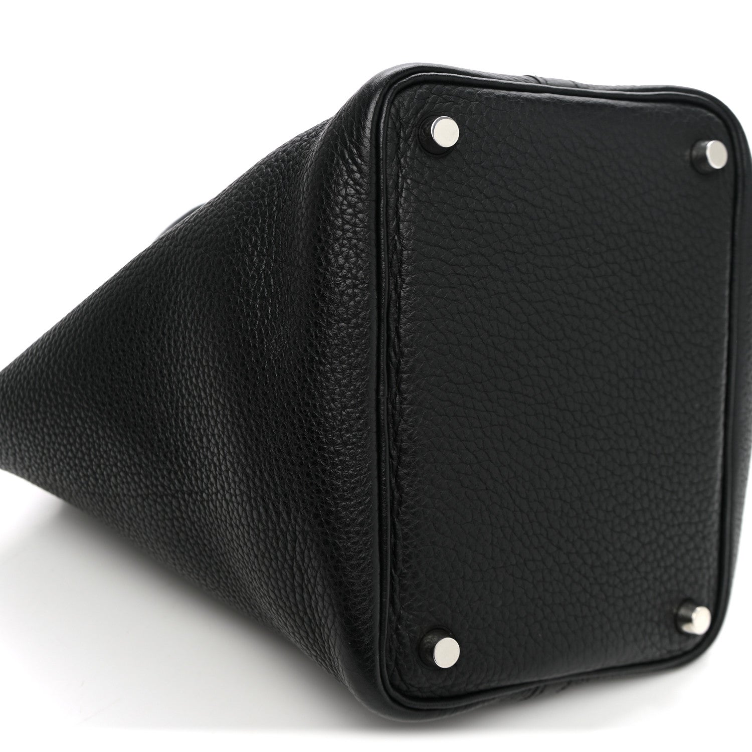 Taurillon Clemence Picotin Lock 18 PM Black £¨ Direct shipment via from wholesalehk.shop