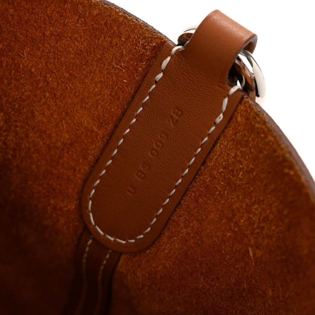 Taurillon Clemence Swift In-The-Loop 18 Bag Gold £¨ Direct shipment via from wholesalehk.shop