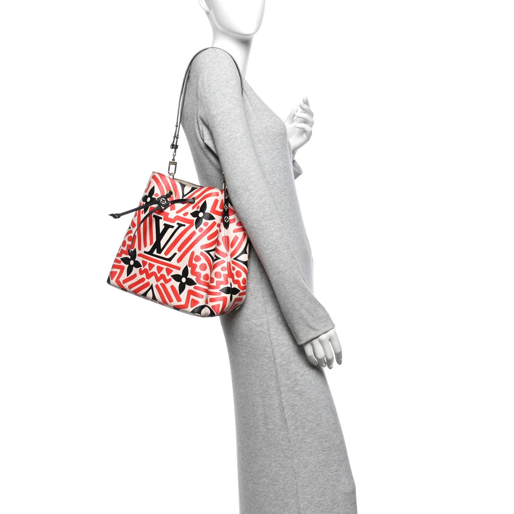 Monogram Giant Crafty NeoNoe MM Creme Rouge Black £¨ Direct shipment via from wholesalehk.shop