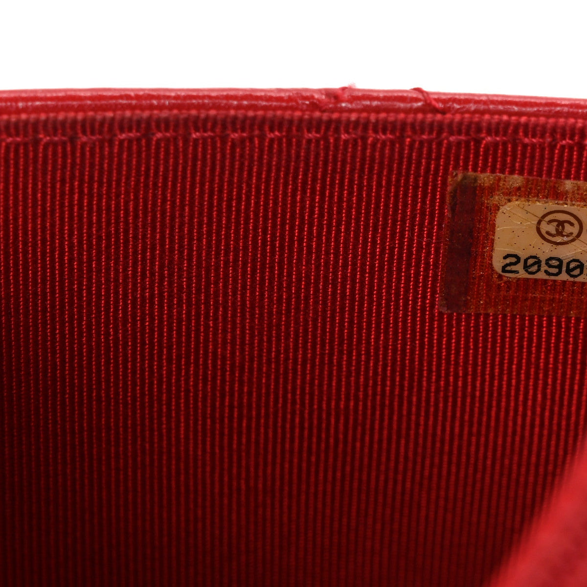 Glazed Calfskin Quilted Reissue Wallet On Chain WOC Red wholesalehk.shop