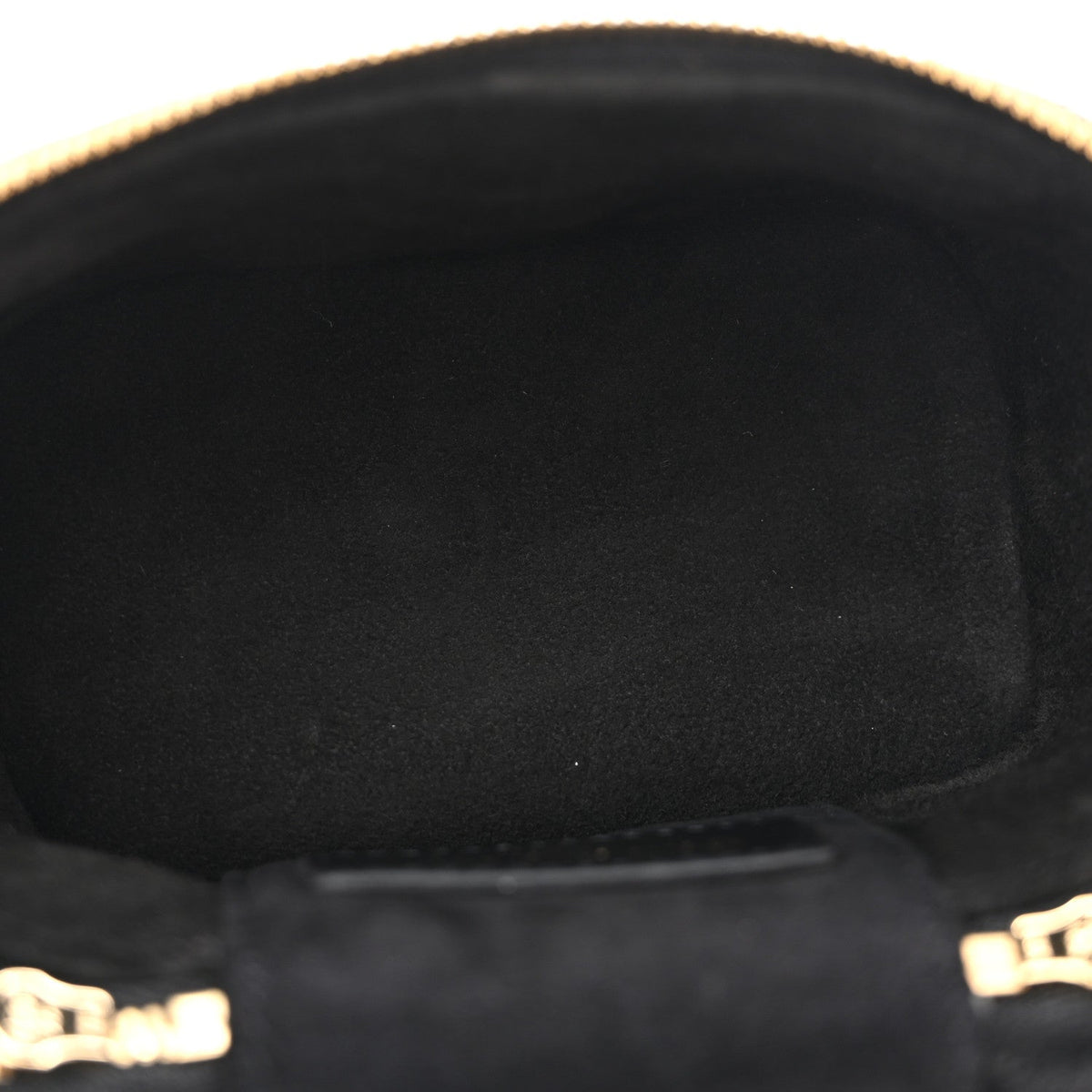 Lambskin Cannage Micro Lady Dior Vanity Case Black wholesalehk.shop
