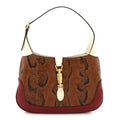Snakeskin Calfskin Small Jackie 1961 Hobo Brown Multicolor £¨ Direct shipment via from wholesalehk.shop