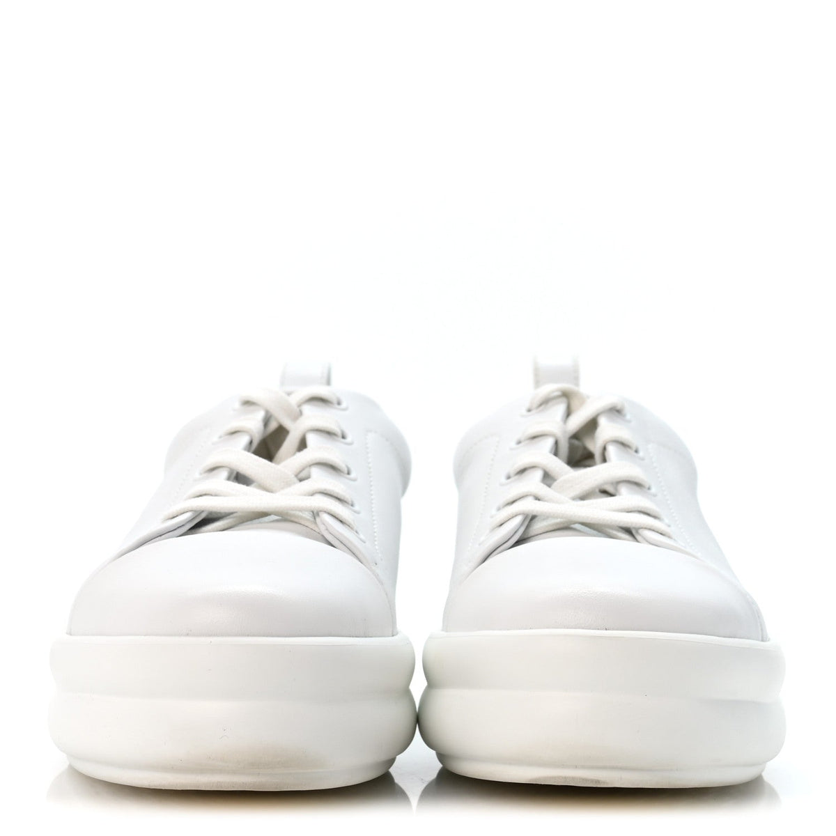 Calfskin Womens Happy Sneakers 38 White wholesalehk.shop