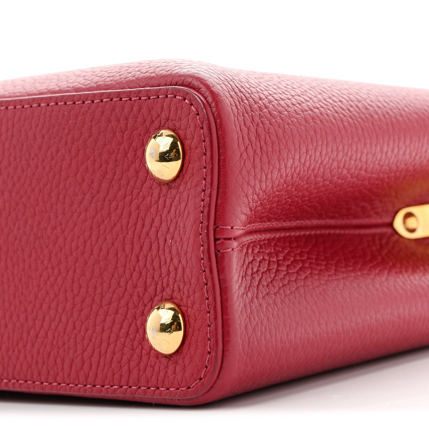 Taurillon Embellished Flower Capucines BB Dark Pink £¨ Direct shipment via from wholesalehk.shop