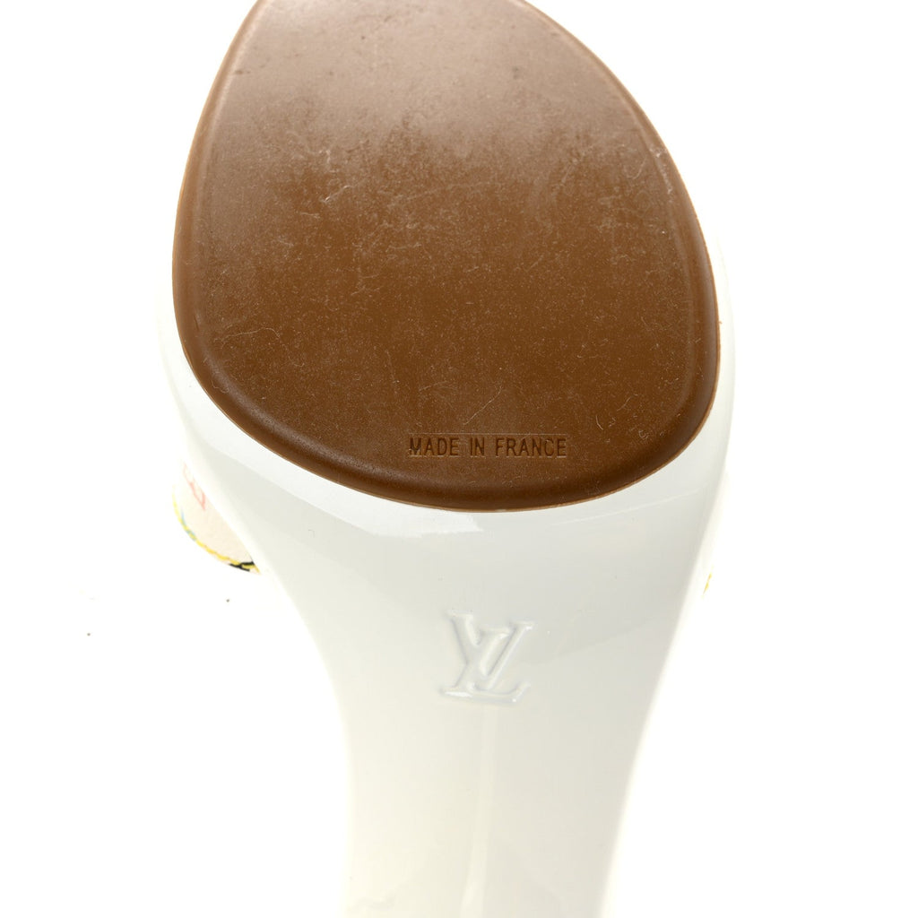 Monogram Multicolor Sandal Mule 36 White £¨ Direct shipment via from wholesalehk.shop