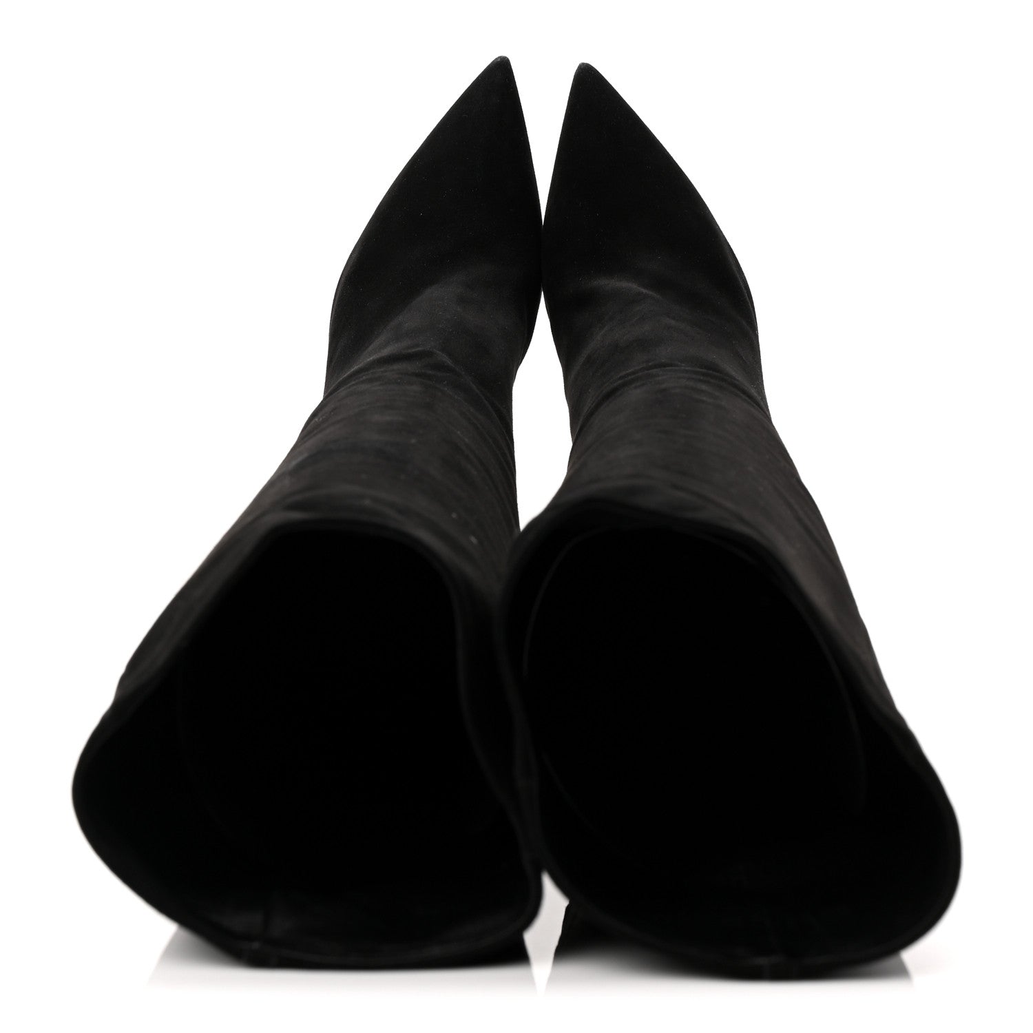 Suede High Boots 41 Black £¨ Direct shipment via from wholesalehk.shop