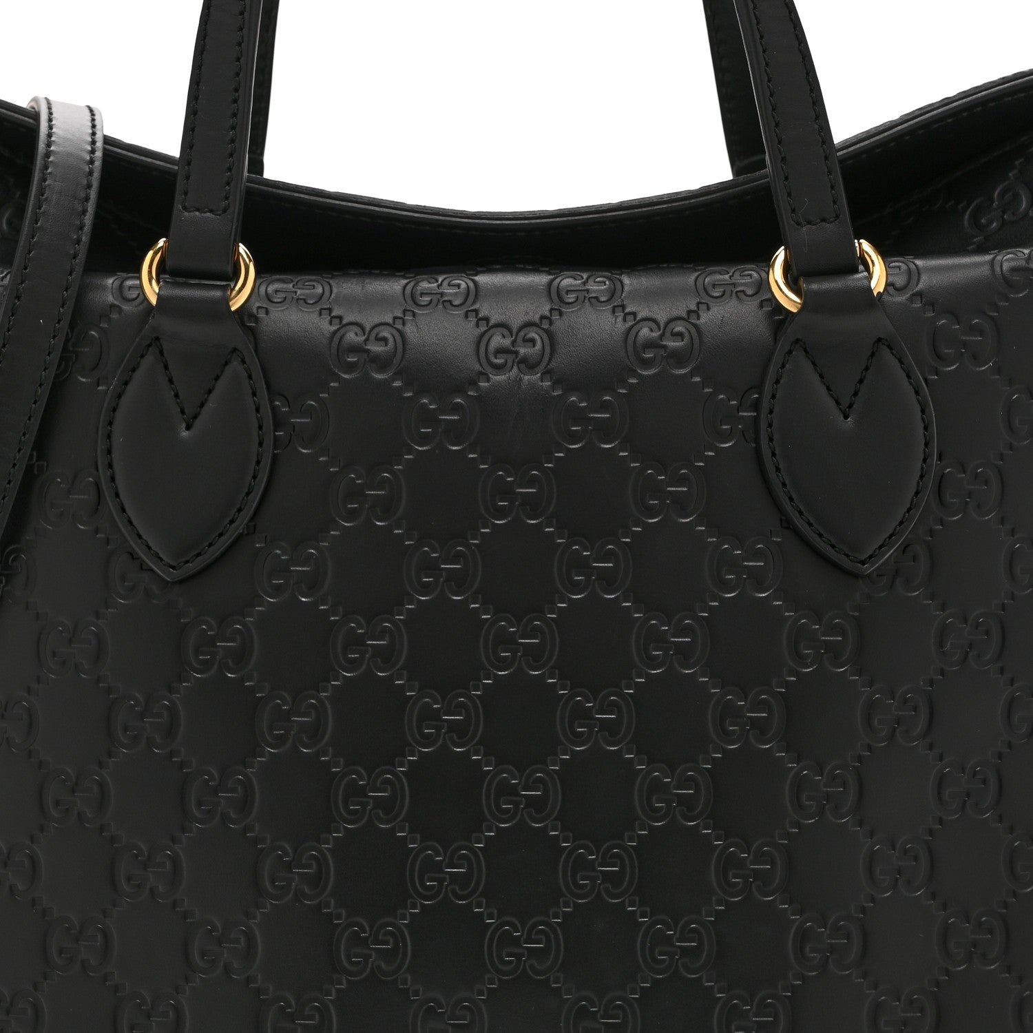Guccissima Linea A Foldover Tote Black £¨ Direct shipment via from wholesalehk.shop